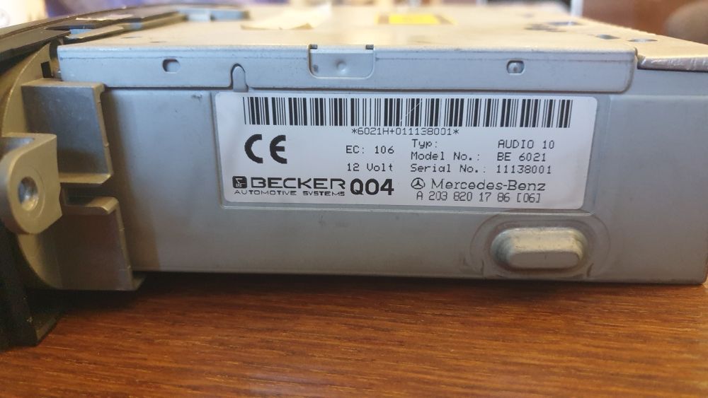 Авто радио за кола Бекер BECKER за Мерцедес Mercedes Benz