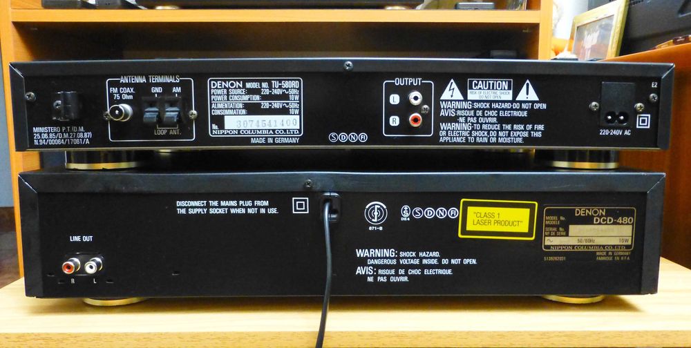 CD player si tuner Denon