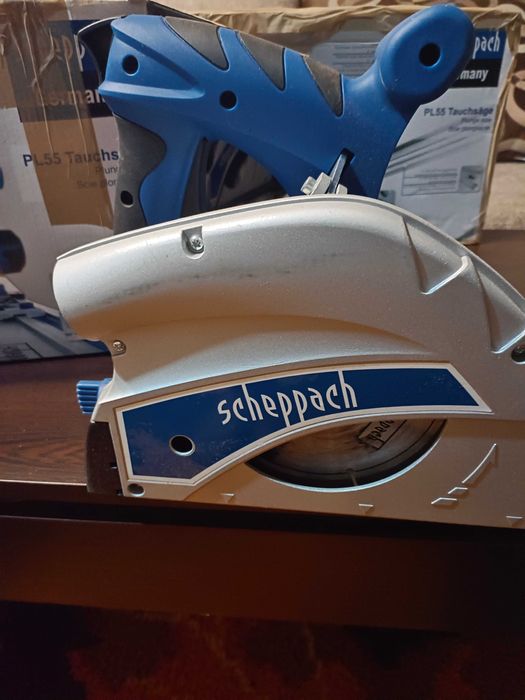 Ръчен потапящ циркуляр Scheppach PL55