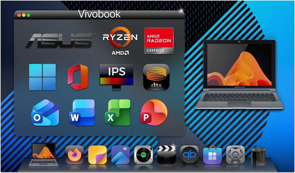 ASUS Vivobook 15 \ Windows 11 Pro \ Office 2024 Pro+
