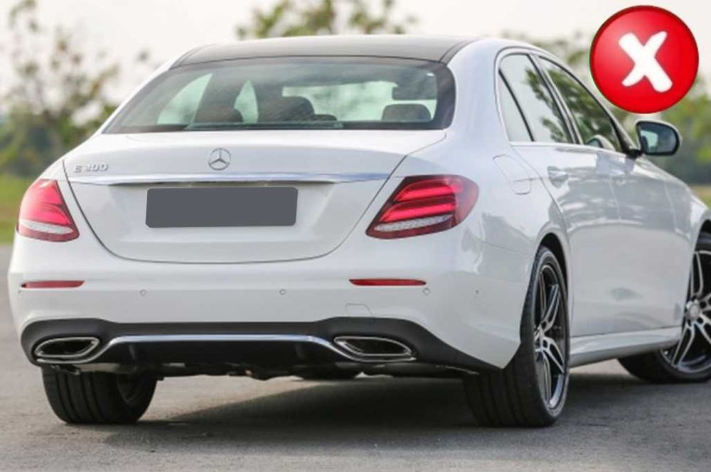 Difuzor AMG Bara Spate Mercedes E-Class W213 Standard (2016-2020) E63