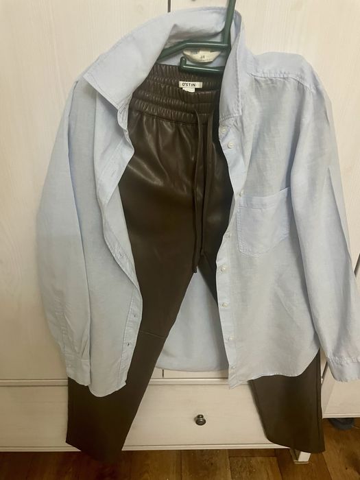 Продам брюки кожаные, тренд сезона