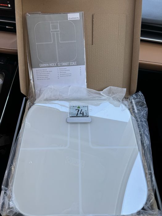 новые garmin весы