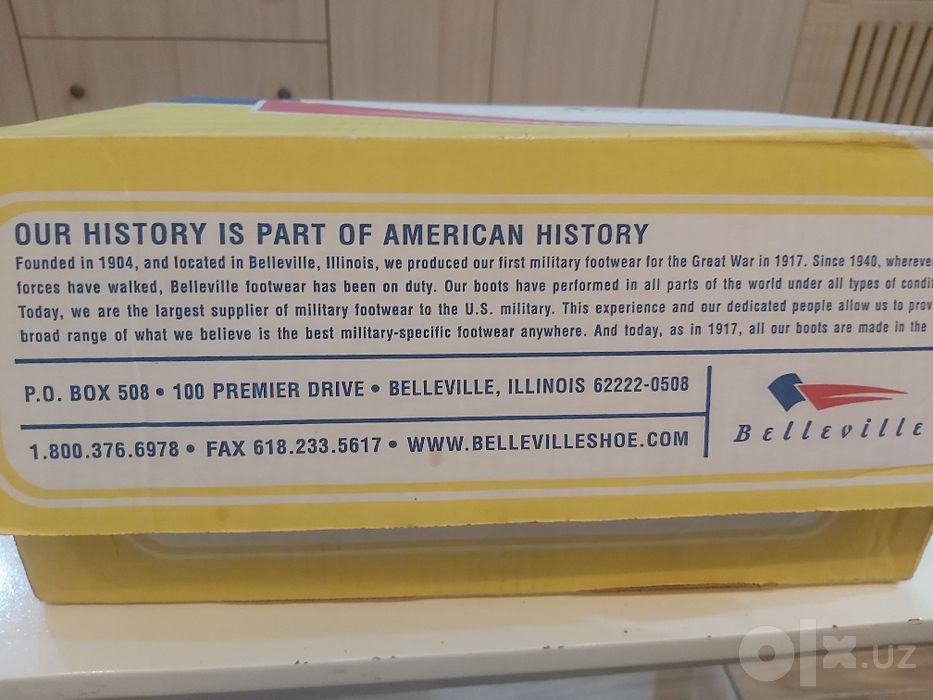 Продаю американские армейские ботинки(берцы) BelleVille.