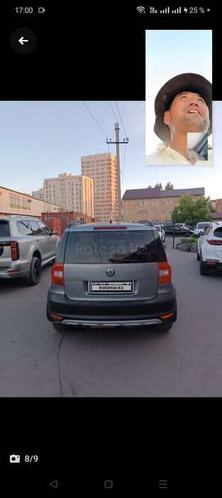 Шкода йети кроссовер 1,8 объем