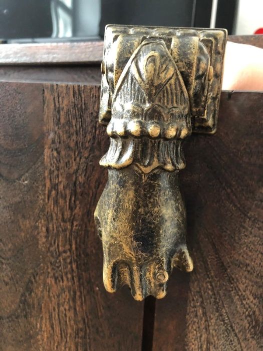 batator poarta metal usa poarta maner din bronz antic Giulio Giannini Florenta Italia