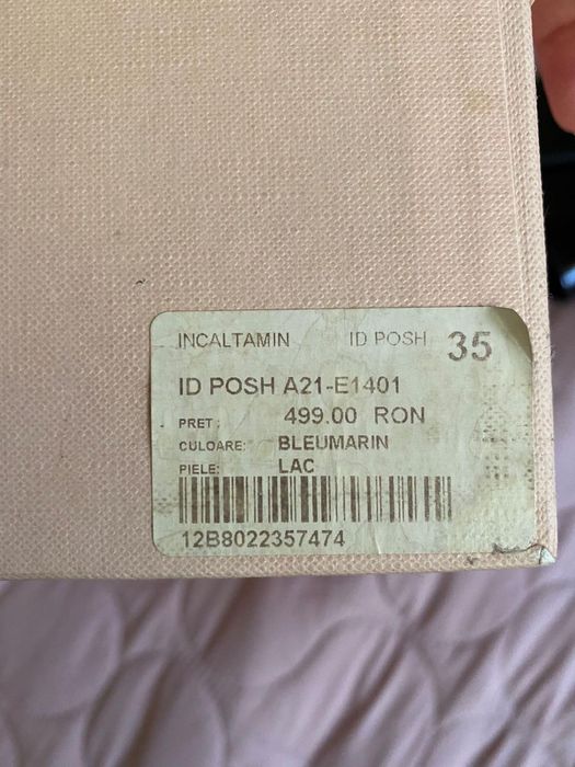 Pantofi si plic musette