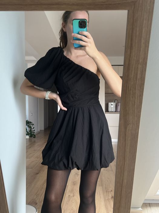 Rochie mini neagră H&M, mărimea M