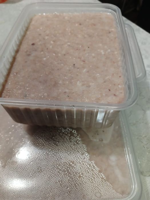 Домашний холодец из домашней свинины.