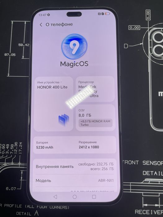 Honor 400 lite 8/256gb