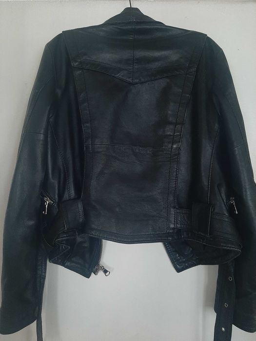 Късо яке Естествена кожа