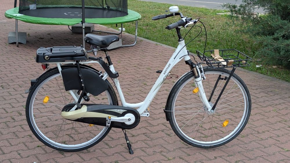 Bicicleta Kettler pt oras si cargo copii