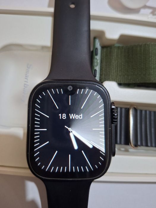 Smart soat C90 Max  korobka dokumeti ozida