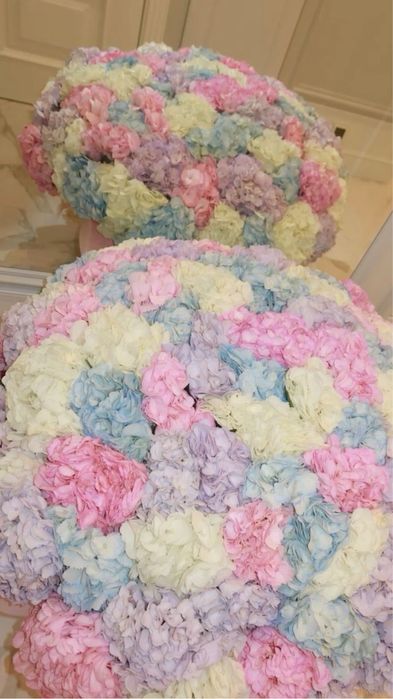 Гортензиядан улкен букет сатылады