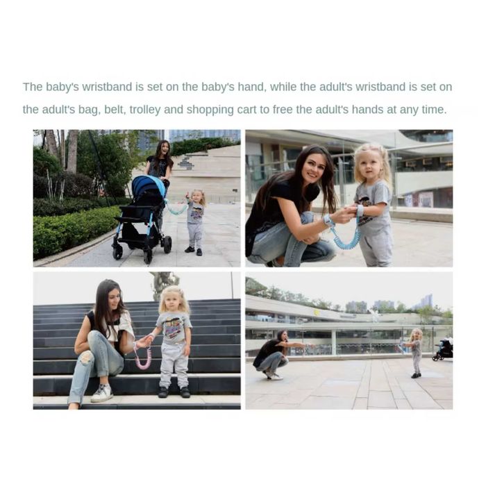 Bratara de Siguranta in Aglomeratie pentru Copii si Aduti, 2m