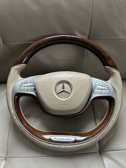 Махагонов волан Мерцедес W222 С-клас ,S-class Mercedes