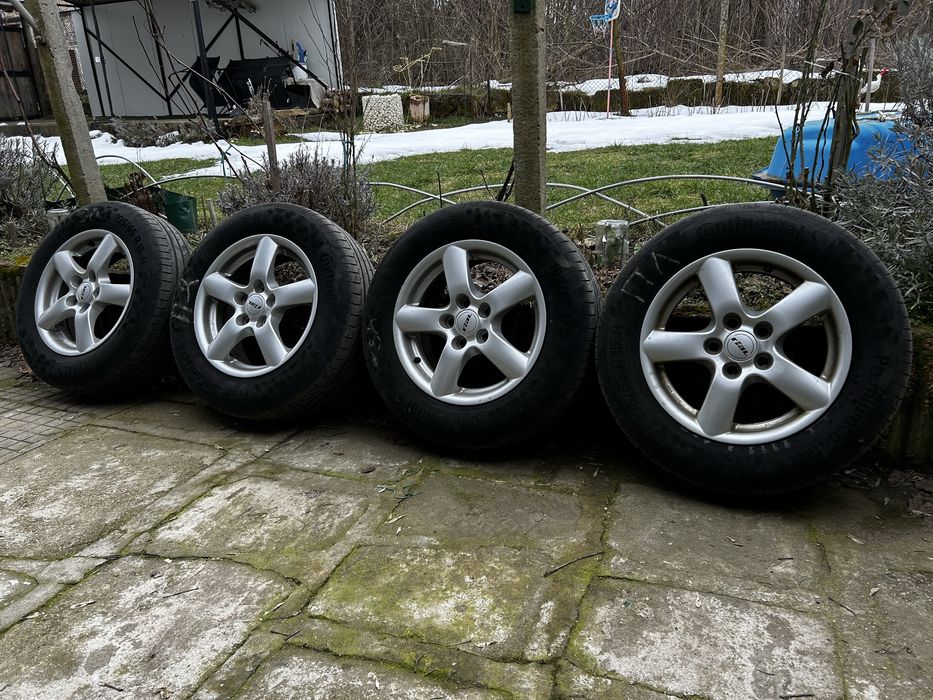 Джанти REAL 15 5×108 с летни гуми Continental