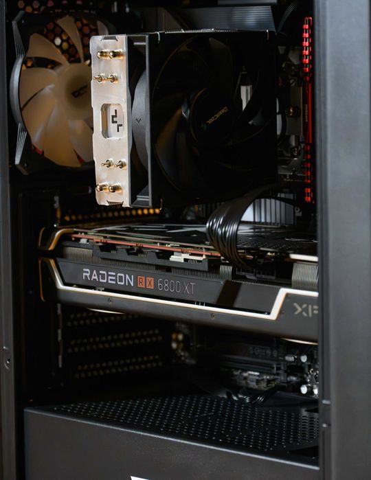 Компютър Intel i5-12400F/16GB DDR4 3200 RAM/XFX RX 6800 XT 16GB/750GB SSD