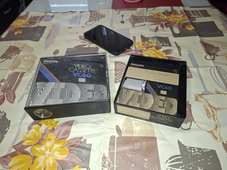 Caseta video Philips , pentru VCR, Betamax, anii 80', colecție