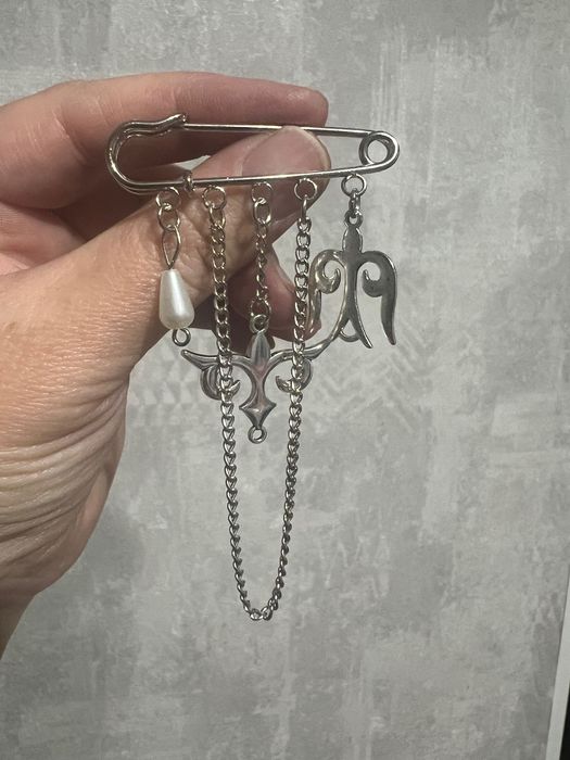 Этно брошь. Шашбау, краб