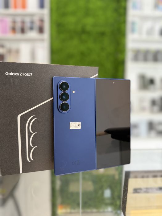 **ATSGSM.RO**Samsung FOLD 7 256Gb Navy/Baterie100%/Fact+Gar 12 luni