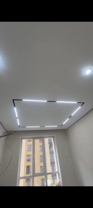 Натяжные потолки от 1500 тг.