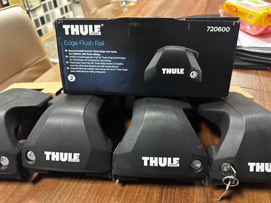 Thule Edge Flush Rail 7206 Black Багажник за интегрирани греди