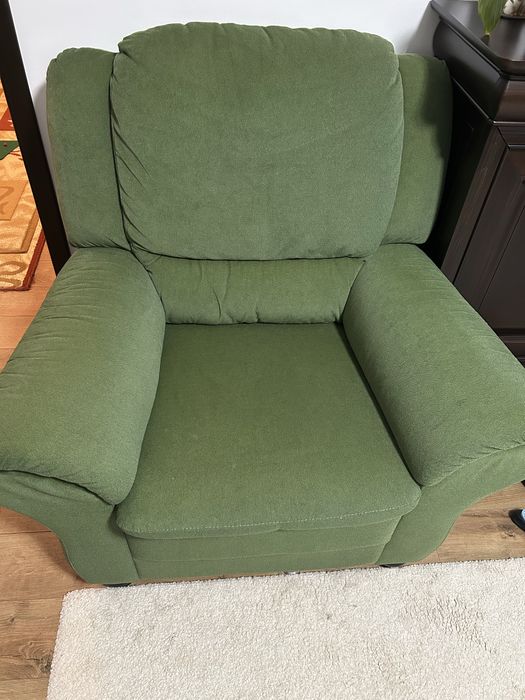 Canapea extensibilă 3 locuri + 2 fotolii - Set Milano