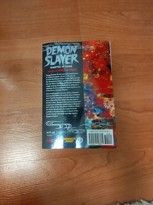 Книга и манга на Demon slayer