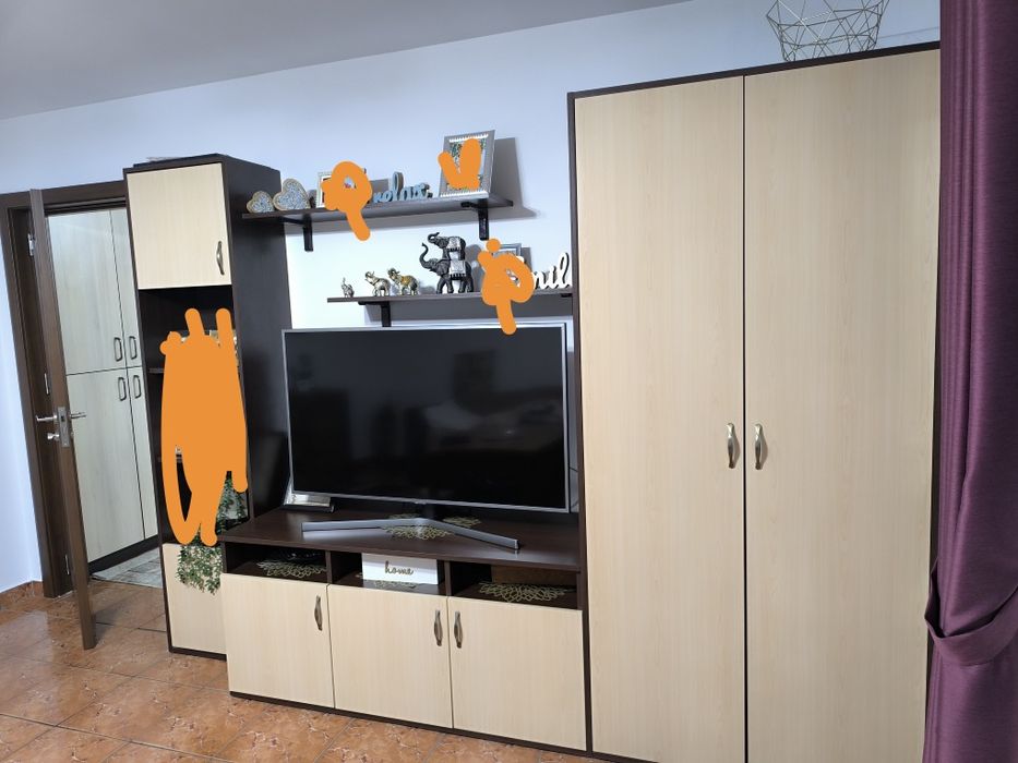Biblioteca foarte bine compartimentata 280 lungime