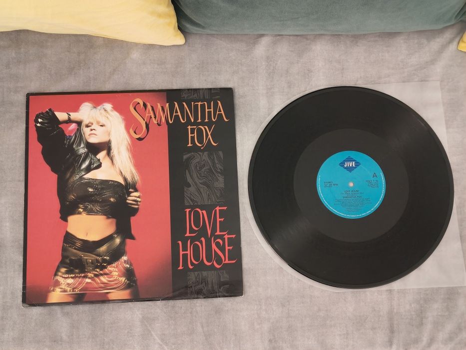 Lot 7 Viniluri Maxi Single 12" - Samantha Fox (Ediție Albastră Inclusă)