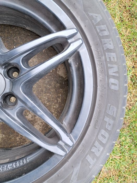 Jante cu anvelope235 50 17 /5x108  ford volvo