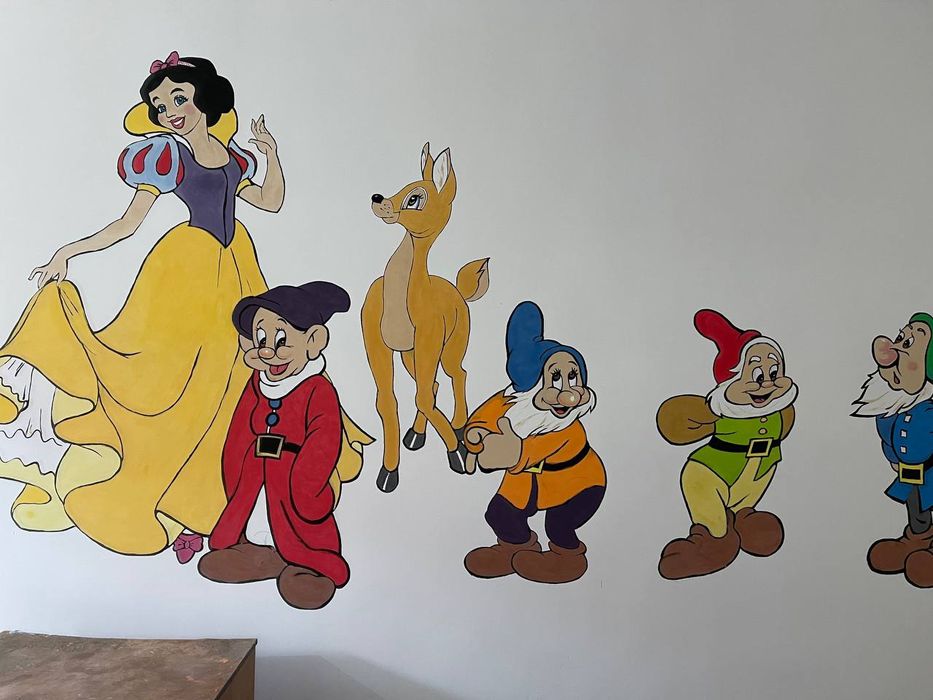 Rassom.Рассом.Devolga rasm chizish.Художник роспись стен