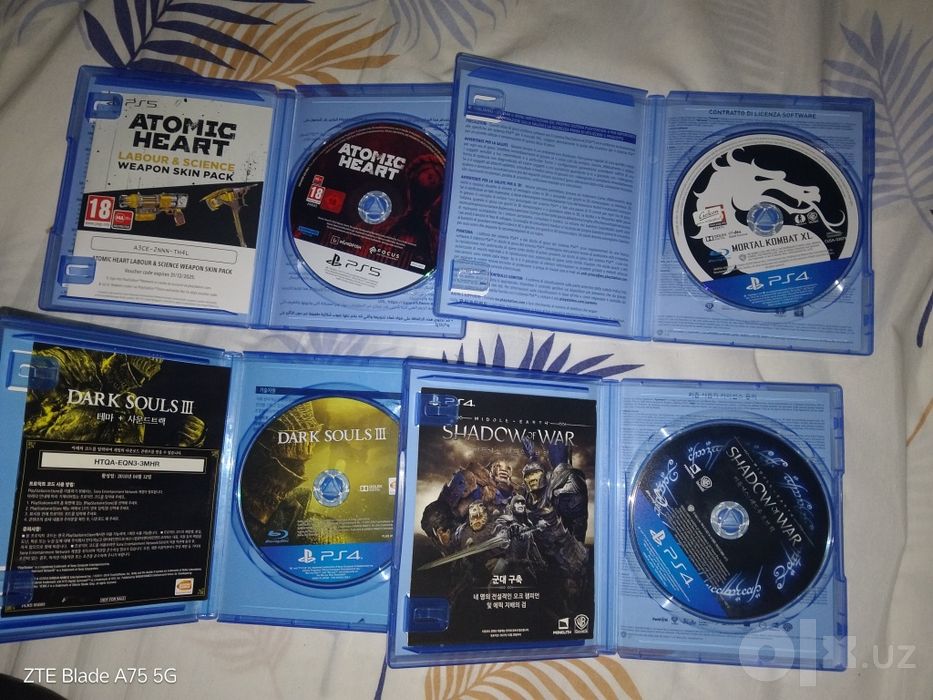 Игры Диски PS5/PS4