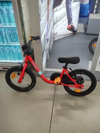 B'Twin Roșu 14" - (SecondHand) Decathlon