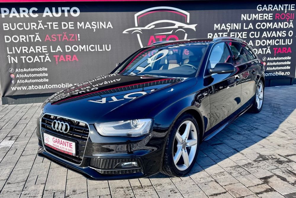 •Audi A4~2015~Euro6~3x S-Line Plus~2.0TDI~Automat~Garantie 1 An~Rate •