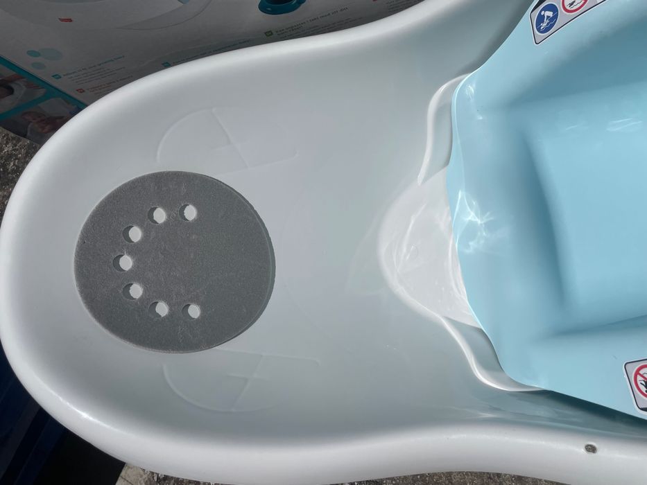 Бебешка вана за къпане Fisher Price с изход за оттичане - 4 в 1