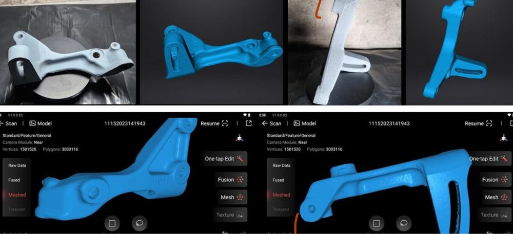 3D-сканирование автодеталей