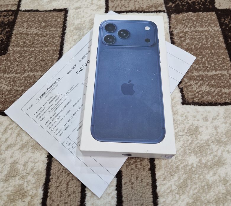 iPhone 17 Pro Max 512GB. SIGILAT / 2 Ani Garantie