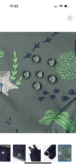 Зимняя куртка и полукомбинезон