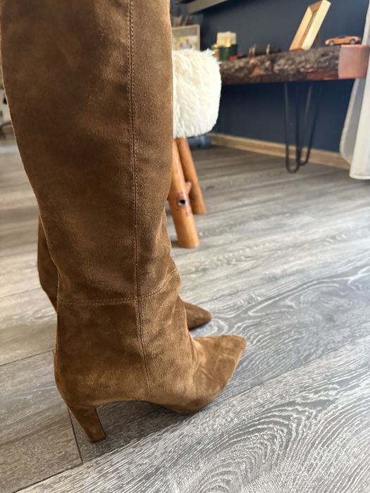 Cizme pile intoarsa Zara