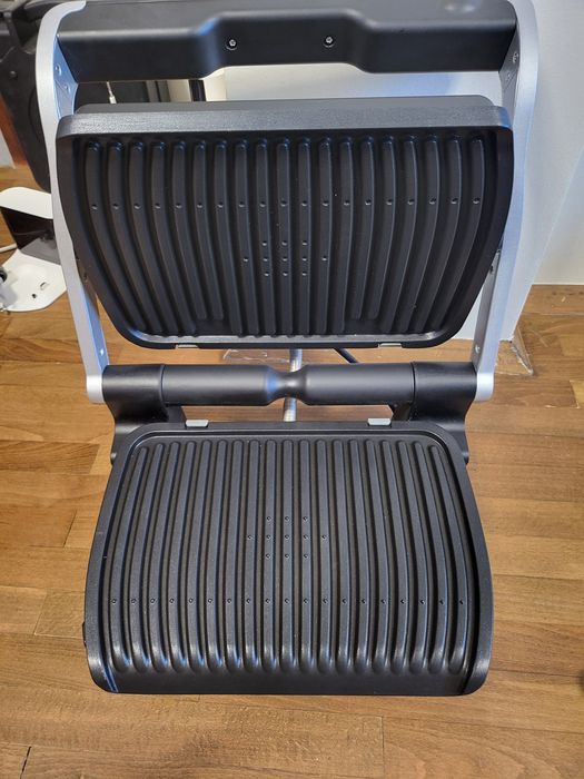 Електрическа скара Tefal OptiGrill+ GC712D 2000 W с допълнителни плочи за гофрети