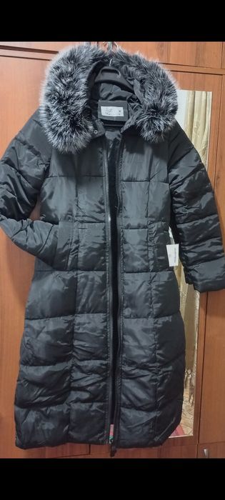 Длинная куртка женская.