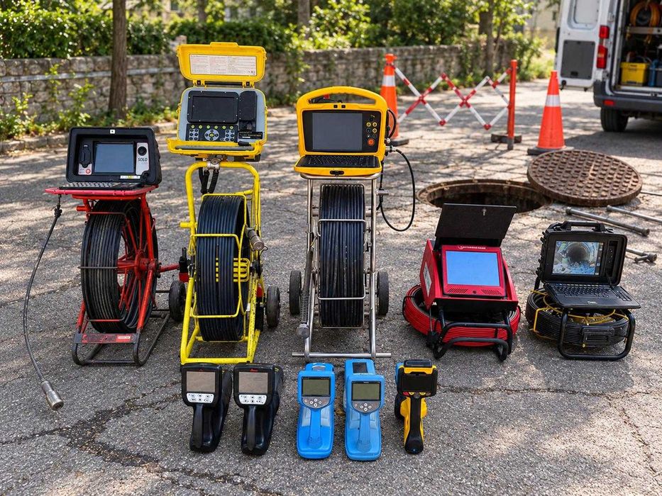 Detectie Romania. Inchiriere sau servicii de inspecție-Cameră de inspecție pentru țevi de canalizare, pluviale și alte conducte.