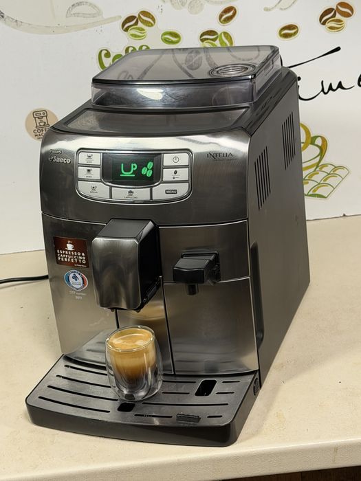 Кафемашина кафе автомат Saeco INTELİA ONE с гаранция