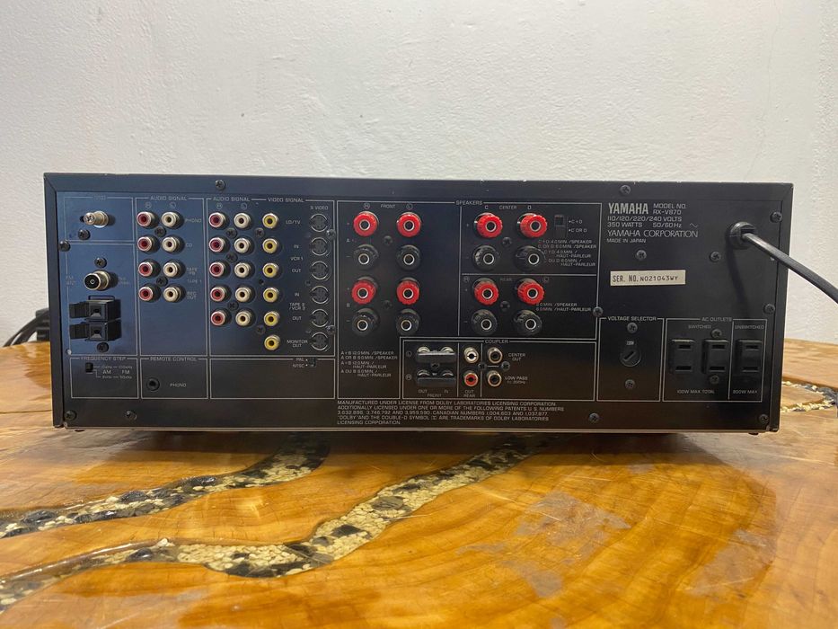 statie / amplificator yamaha rx v870