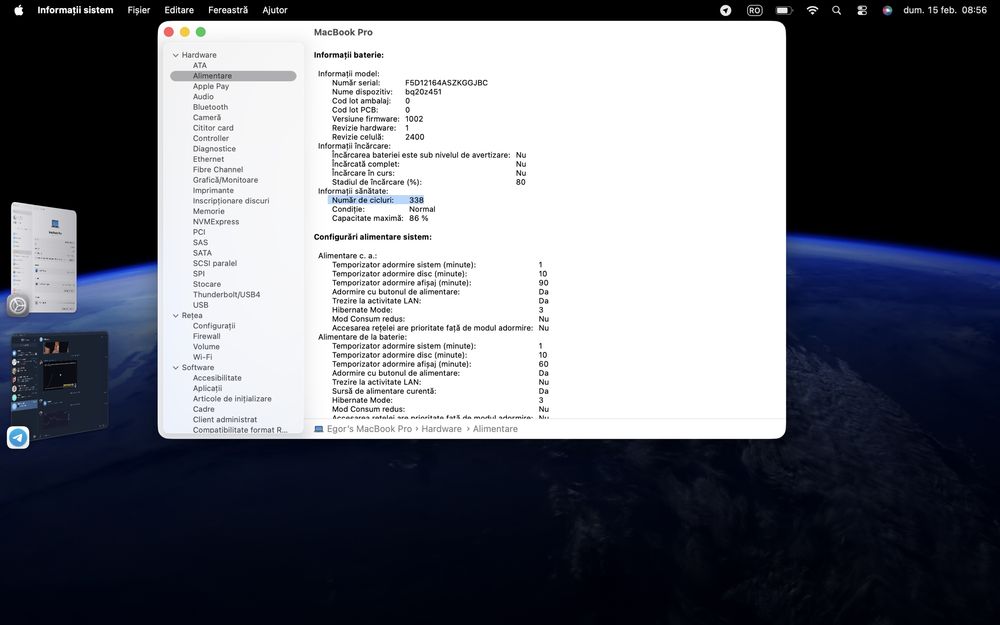 MacBook Pro m1(2020)(500gb)