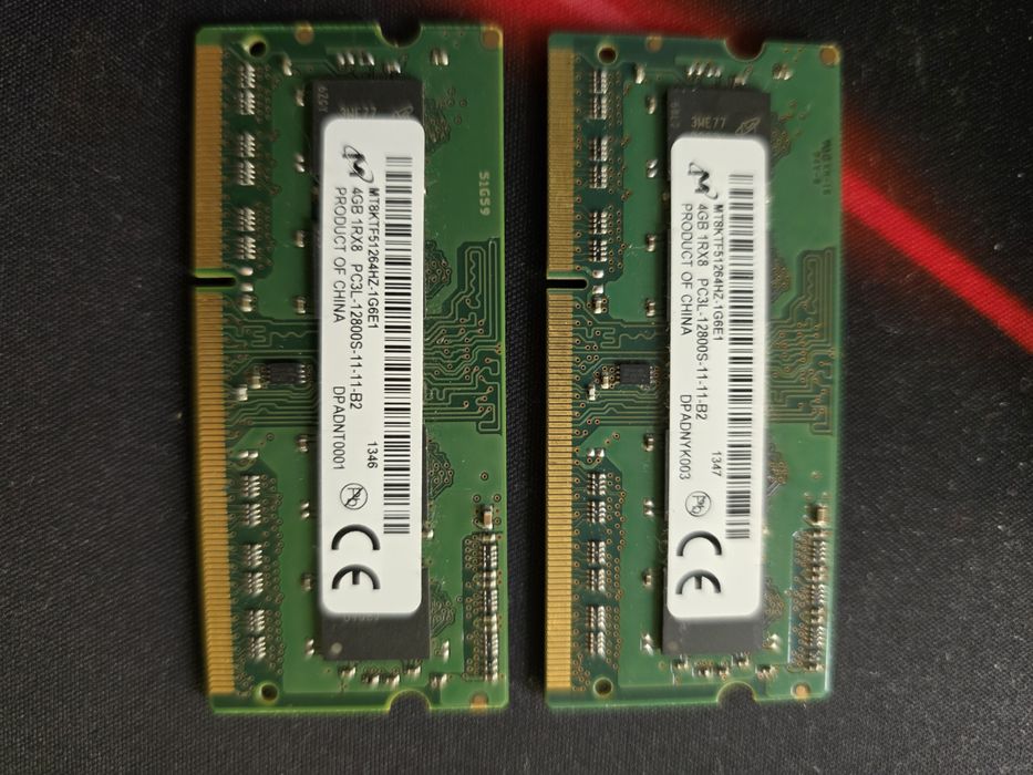 Memorie RAM desktop- laptop