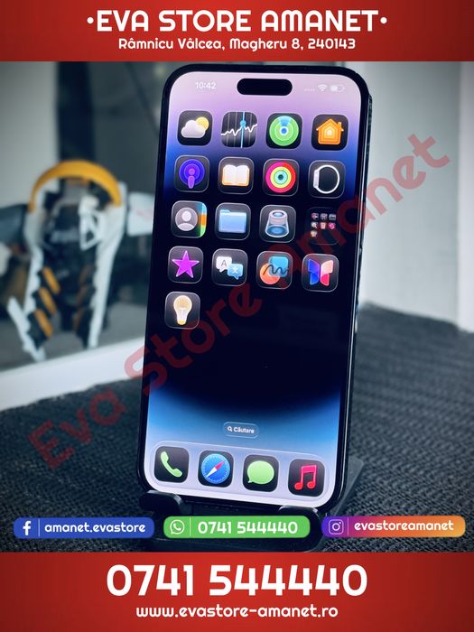Apple iPhone 14 Pro Max Space Black 128GB Neverlocked