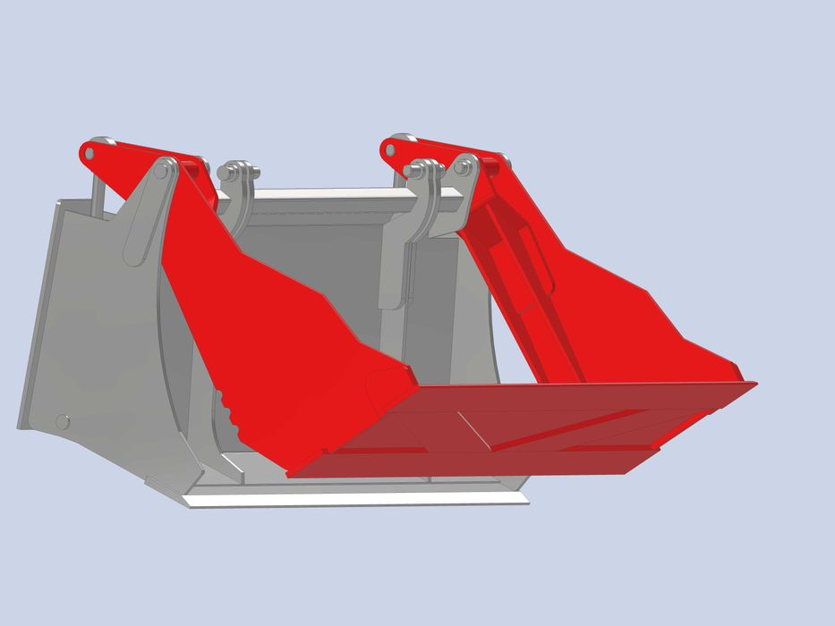 Cupa multifunctionala 1,2 m - 2,0 m - 2 cilindri + sistem hidraulic